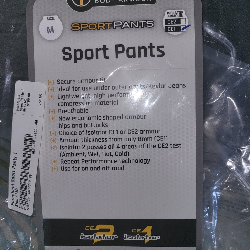 Motorcycle pants